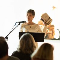 Betty Jane Hegerat, A Place For Prose 2017. Photo by Brittany Paige Balser.